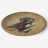 ドイツ語ポインタGSP ペーパープレート (アングル)