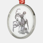 ドイツ語ポインタGSP メタルオーナメント (左)