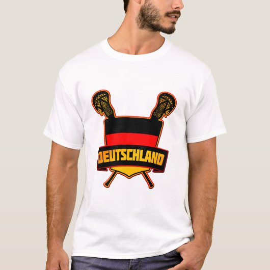 ドイツ語ラクロス Tシャツ (正面)