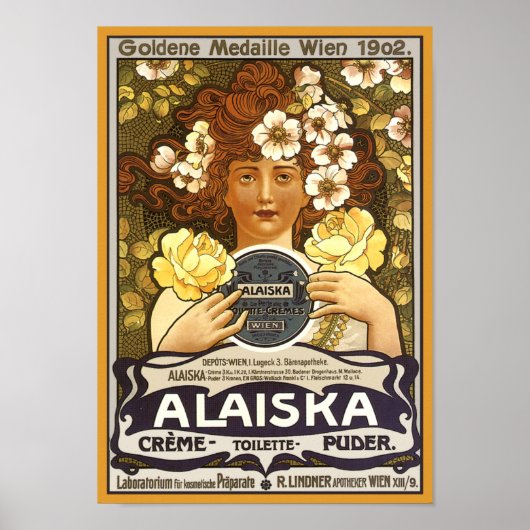 ドイツ語ヴィンテージ石けんポスター ポスター (正面)