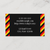 ドイツ語先生名刺 名刺 (裏面)