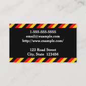 ドイツ語専門家 名刺 (裏面)