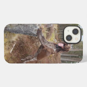 ドイツ語短音式ポインタの電話ケース iPhoneケース (裏面横)