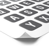 ドイツ語自閉症AACポインティングコミュニケーション05 ポスター (角)