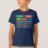 ドイツ語自閉症AACポインティングコミュニケーション05 Tシャツ (正面)