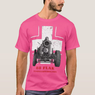 ドイツ語88フラックアンチ航空機アンチタンクガン第2次世界大戦 Tシャツ