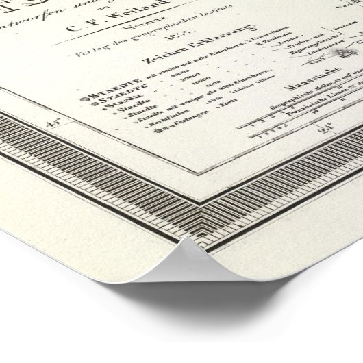 ドイツ語 – ドイツ ポスター (角)