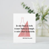 ドイツ語 – レトロ ポストカード (スタンド正面)