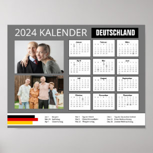 ドイツ語 写真2024ドイツの追加 ポスター