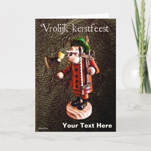 ドイツ語「喫煙者」香炉 カード (正面)