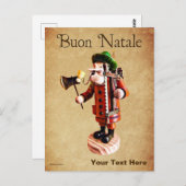 ドイツ語「喫煙者」香炉 ポストカード (正面/裏面)