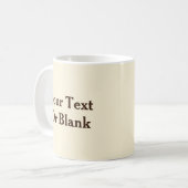 ドイツ語 – 極地図 コーヒーマグカップ (正面左)