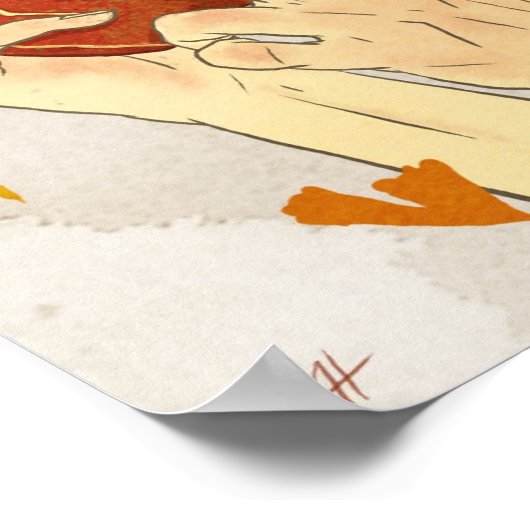 ドイツ語（秋） ポスター (角)