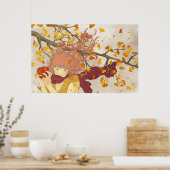 ドイツ語(秋) ポスター (キッチン)