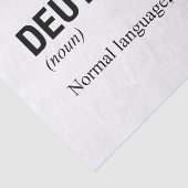 ドイツ語 薄葉紙 (詳細)
