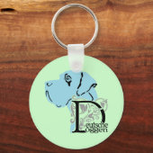 ドイツ語： Dogge キーホルダー (正面)