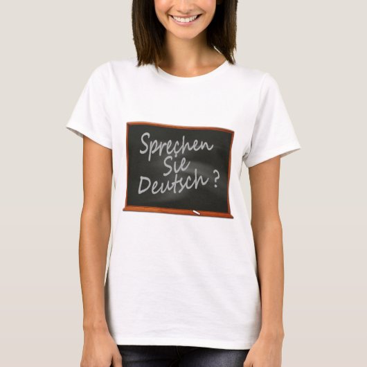 ドイツ語 – Sprechen Sie Deutsch? Tシャツ (正面)
