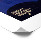 ドイツ語Luftskreigsbeute（白） ポスター (角)