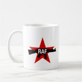 ドイツ赤軍のロゴのドイツ赤軍 コーヒーマグカップ (左)