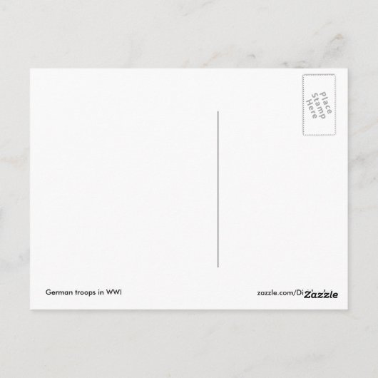 ドイツ軍 ポストカード (裏面)