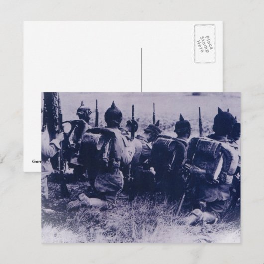ドイツ軍 ポストカード (正面/裏面)