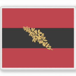 ドイツ連邦国旗（1815年～48年&1850年～66年） シール