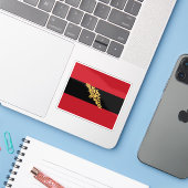 ドイツ連邦国旗（1815年～48年&1850年～66年） シール (ノートパソコンとiPhone)