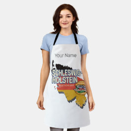 ドイツ連邦州地図 エプロン