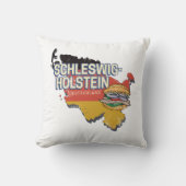 ドイツ連邦州地図 クッション (正面)
