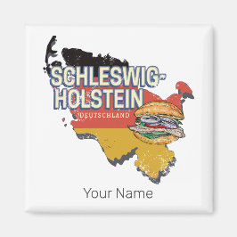 ドイツ連邦州地図 マグネット