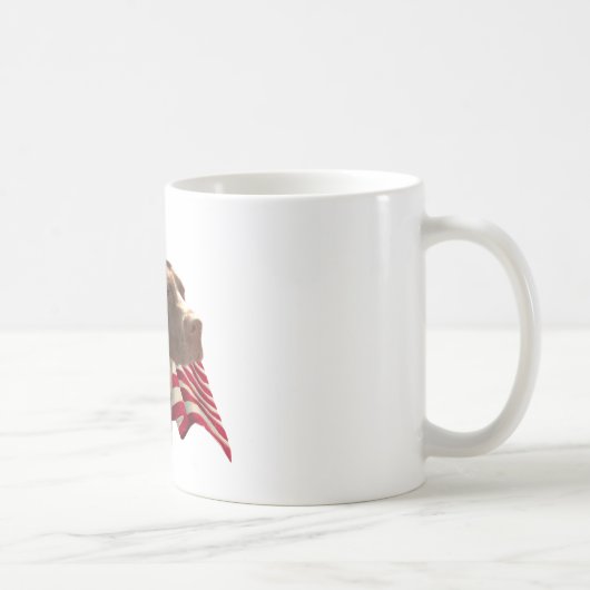 ドイツ連邦短ポインター国旗 コーヒーマグカップ (右)