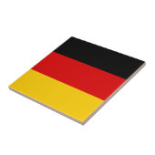 ドイツ陶磁器タイル国旗 タイル (側面)