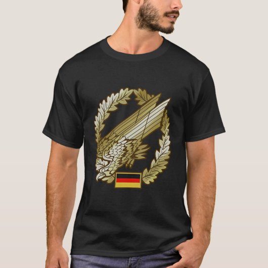 ドイツ陸軍パラトオペークレスト兵士ギフト Tシャツ (正面)