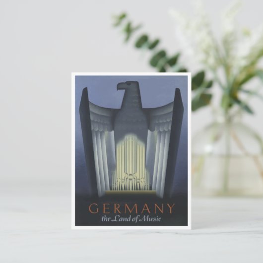 ドイツ音楽ヴィンテージ旅行はがき ポストカード (スタンド正面)