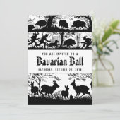 ドイツ風バイエルン狩猟士の舞踏会 招待状 (スタンド正面)