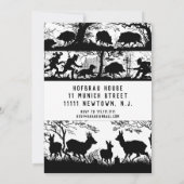 ドイツ風バイエルン狩猟士の舞踏会 招待状 (裏面)