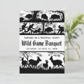 ドイツ風中世の狩猟会・ジビエの宴 招待状 (スタンド正面)