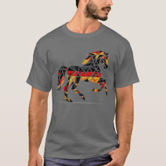 ドイツ馬のパワーヴィンテージ Tシャツ