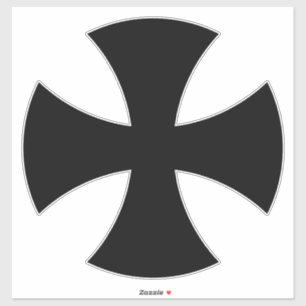 ドイツ騎士団の黒十字 シール