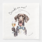 ドイツ魅力的短干しポインタ水カラーバー (正面)