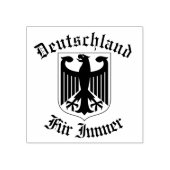 ドイツ黒鷲の国旗、ドイツ・フォーエバー ラバースタンプ (インプリント)