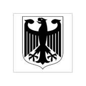 ドイツ黒鷲の国旗、ドイツ、赤、金ゴールド、黒 ラバースタンプ (インプリント)