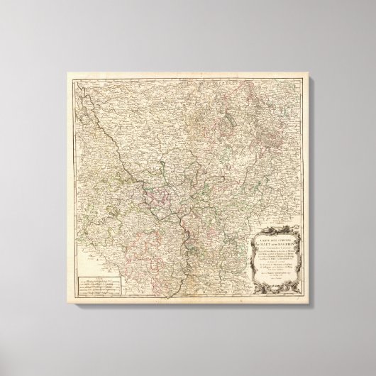 ドイツ10 キャンバスプリント (正面)