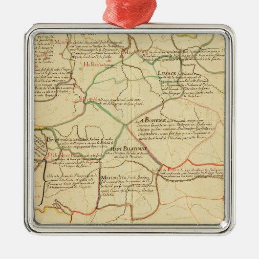 ドイツ12 メタルオーナメント (正面)