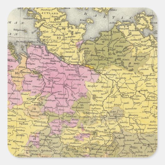 ドイツ13 スクエアシール (正面)