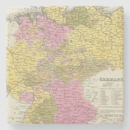 ドイツ13 ストーンコースター (正面)