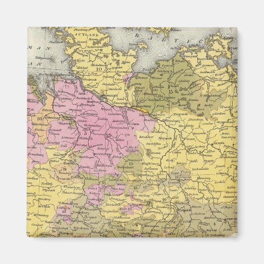 ドイツ13 マグネット (正面)