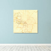 ドイツ15 キャンバスプリント (インサイチュ (ウッドフロア))