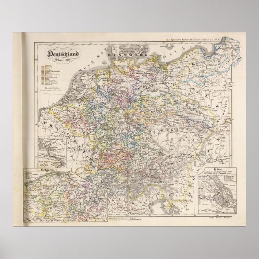 ドイツ1649年から1792年 ポスター (正面)