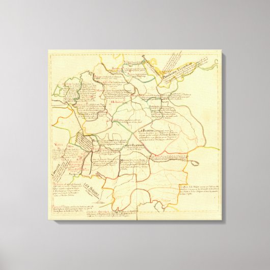 ドイツ17 キャンバスプリント (正面)